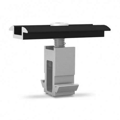 Clema de mijloc / DomeClamp Middle Clamp 30-50mm, neagra - 2002609 - Panouri Fotovoltaice